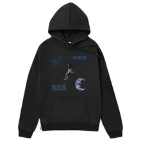 Black SZA SOS Anime Hoodie