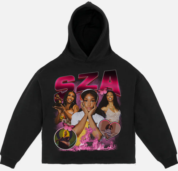 Black Sza Hoodie And Sweatshirt